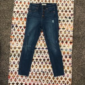 Madewell high waisted jeans
